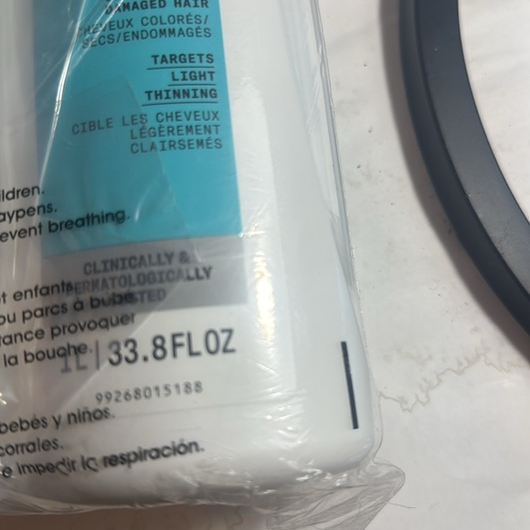 NEW 2 pack 33 oz w pumps nioxin pro clinical scalp and hair conditioner - Picture 3 of 3